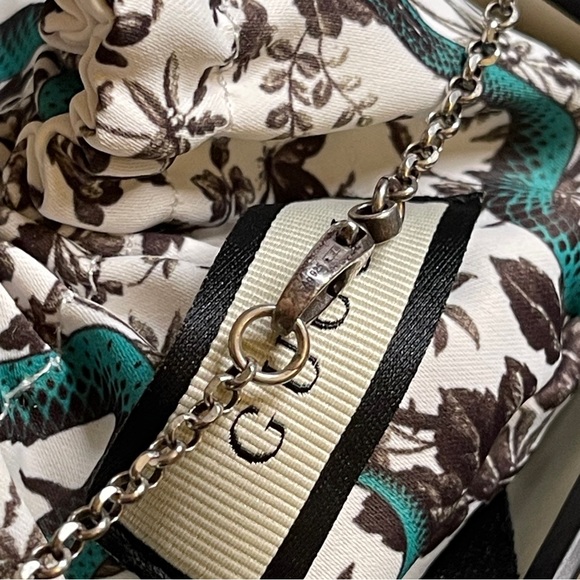 GUCCI Double G Sterling Silver 925 Key Necklace G charm - Picture 6 of 7